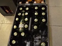 48 fl. tafelstout 25cl, 6 fl. piedboeuf blond 33cl, 18 fl. brand pils 30cl, 27 fl. kompel alcoholvrij 33cl, 20 fl. oude geuze boon 25cl, 28 fl. belle-vue gueuze 25cl, 2 fl.mort-subite geuze 25cl, 36 fl. rodenbach - afbeelding 7 van  11