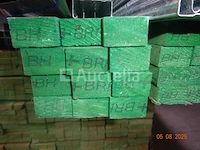 48 groene len latten 4m50/3cm/2,5cm - afbeelding 1 van  3