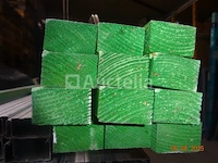 48 groene len latten 4m50/3cm/2,5cm - afbeelding 3 van  3