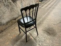 48 houten bijzetstoelen vif furniture, type napoleon - afbeelding 2 van  4