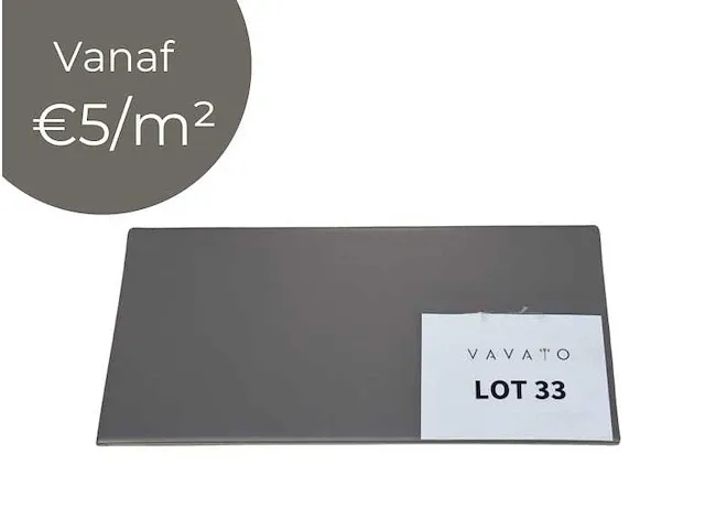 48 m² - 20x40 cm - color one donkergrijs mat - rako - afbeelding 1 van  3
