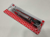 48 x afbreekmes 18 mm met ijzeren geleider; inclusief 3 mesjes - afbeelding 1 van  3