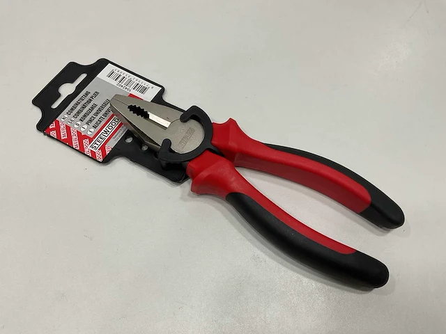 48 x combinatietang 180 mm; pvc handvat - afbeelding 1 van  3