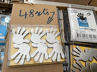 48 x set magneten; hand motief - afbeelding 2 van  4