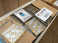 48 x set magneten; hand motief - afbeelding 4 van  4