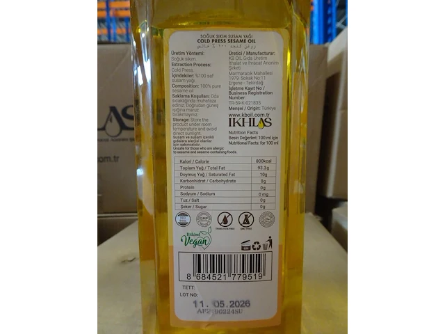 486x 2l sesamolie ikhlas - afbeelding 3 van  3