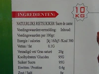 48x 10kg natuurlijk rietsuiker ansari - afbeelding 3 van  3