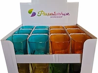 48x pasabache drinkglazen gekleurd - afbeelding 1 van  1