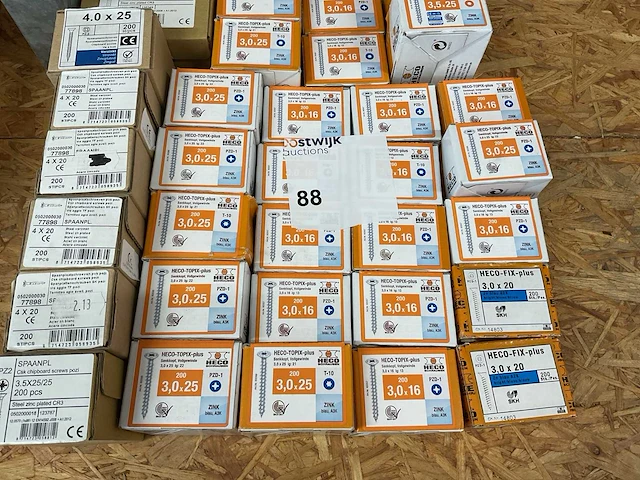 49 dozen spaanplaatschroeven - afbeelding 2 van  6