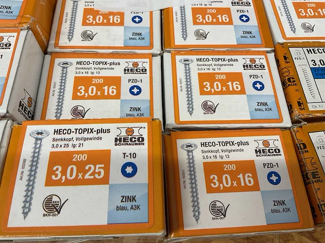 49 dozen spaanplaatschroeven - afbeelding 4 van  6