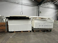 49 isomoplaten, 55 lappen kunststof
