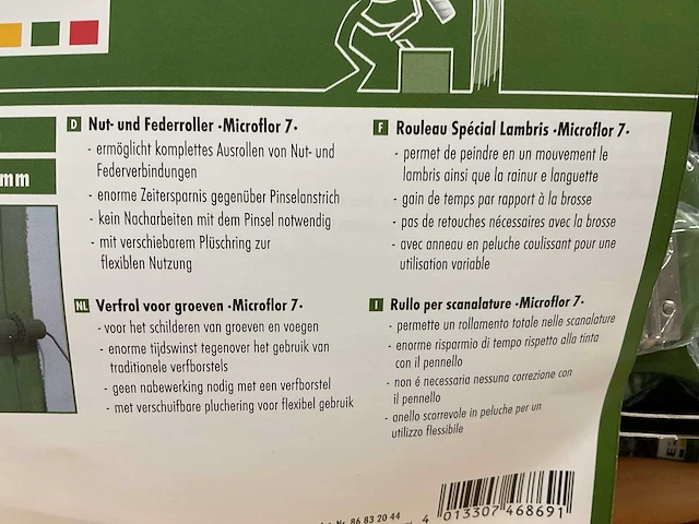 49 x schildersgereedschap voor houtbescherming - afbeelding 2 van  10