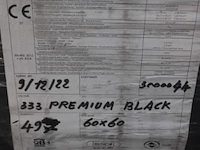 497 leien ardonit gl 60x60 premium black 333 (544 st/pal) - afbeelding 2 van  4
