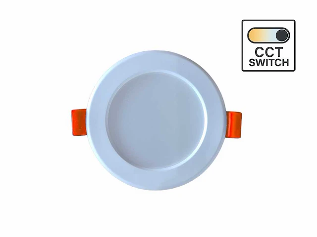 4.9w cct 3 kleur inbouwspot watredicht (100x) - afbeelding 2 van  4