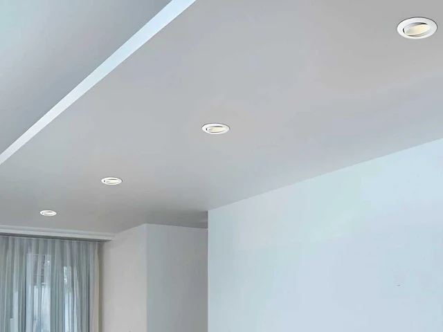 4.9w led inbouwspot 3000k met lens (100x) - afbeelding 3 van  4