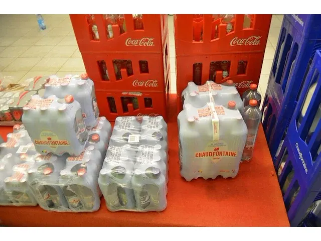 4c6 fl. chaudfontaine blauw 50cl, 6x6 fl. chaudfontaine rood 50cl, 23 fl. chaudfontaine rood 33cl, 2x6 fl. chaudfontaine rood 1,5l, 5x6 fl. chaudfontaine rood 1l, 77 fl. chaudfontaine rood 25cl - afbeelding 10 van  12