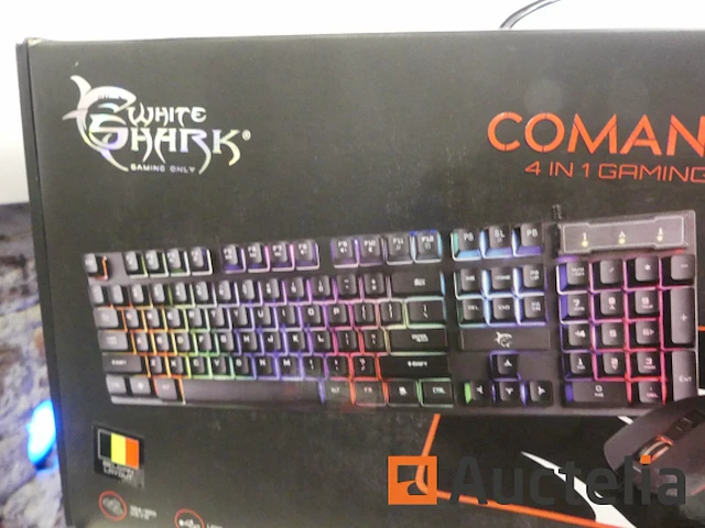 4in1 gaming kits witte haai comanche 3 - afbeelding 4 van  8