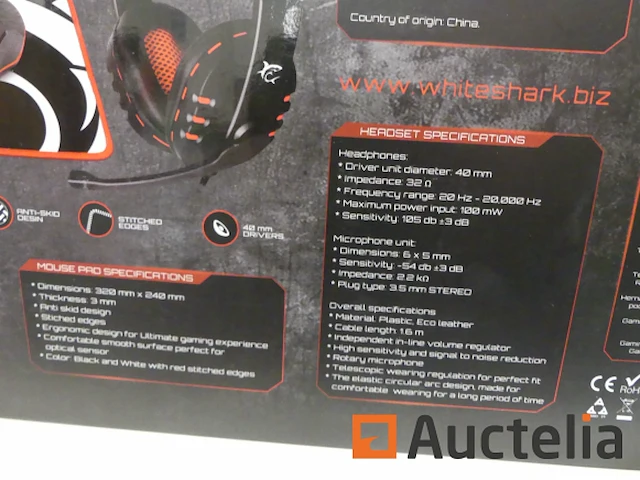 4in1 gaming kits witte haai comanche 3 - afbeelding 8 van  8