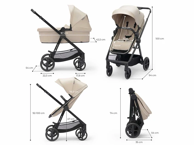 4in1 kinderwagen - kinderkraft - afbeelding 2 van  11