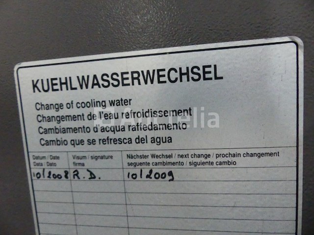 4m co² lasersnijmachine met koeler en dampzuig bystronic bylaser 4400 - afbeelding 25 van  27