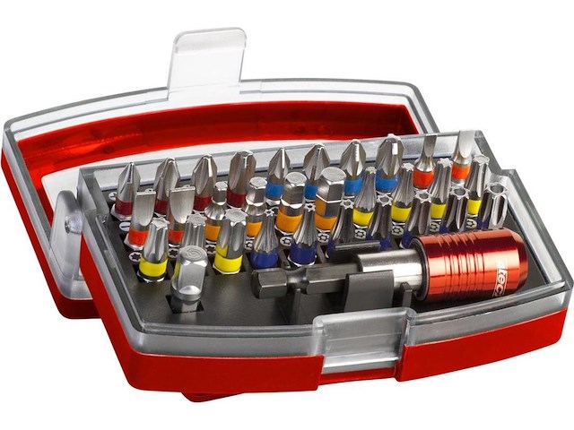 4tecx - bitset 32-delig met kleurring en snelwisselhouder - afbeelding 1 van  2