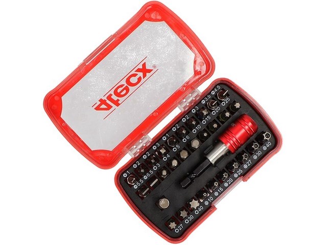 4tecx - bitset 32-delig met kleurring en snelwisselhouder - afbeelding 2 van  2