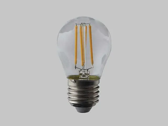 4w e27 g45 filament led bulb 2700k (50x) - afbeelding 3 van  5