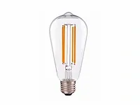 4w e27 st64 filament led bulb 2700k (200x) - afbeelding 1 van  2