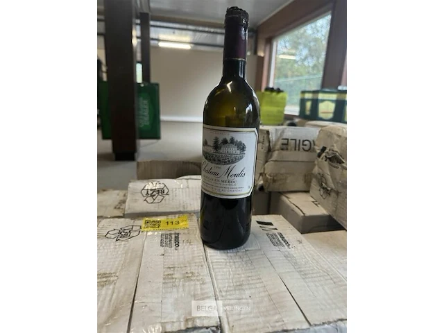 4x 1 doos chateau moulis 1996 - afbeelding 1 van  4