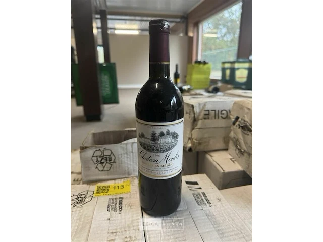 4x 1 doos chateau moulis 1996 - afbeelding 4 van  4