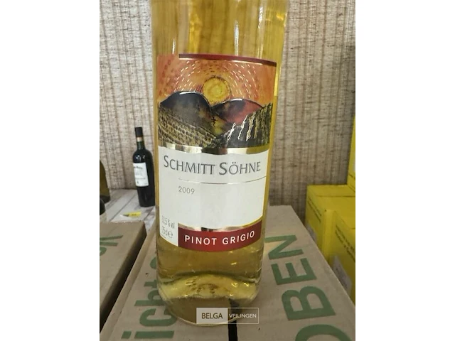 4x 1 doos schmitt sohne pinot grigio 2009 - afbeelding 4 van  4