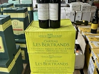 4x 1 doos vieux chauteau valentin premieres cotes de blaye 1995 - afbeelding 1 van  4