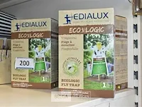 4x 1 vliegenval edialux (vangt en verteert tot 20000 vliegen) - afbeelding 1 van  2