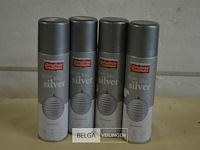 4x 150ml shine like silver spray - afbeelding 1 van  3
