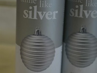 4x 150ml shine like silver spray - afbeelding 3 van  3