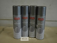 4x 150ml shine like silver spray - afbeelding 1 van  3
