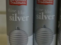 4x 150ml shine like silver spray - afbeelding 3 van  3