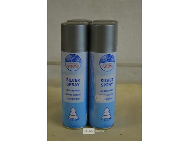 4x 150ml zilverspray - afbeelding 1 van  3