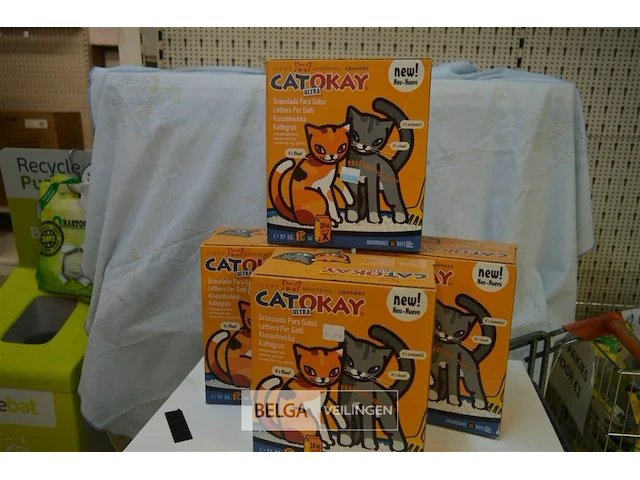 4x 1,5kg cat okay kattenzand - afbeelding 3 van  3