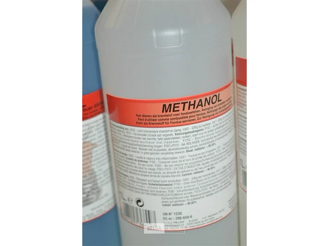4x 1l methanol,3x1l accton,2x1l ethanol - afbeelding 3 van  4