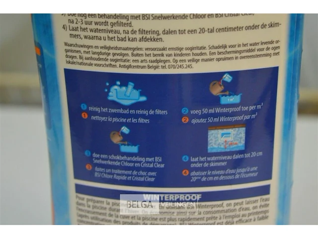 4x 1l winterproof - behandeling van het water voor overwintering - afbeelding 2 van  2