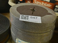 4x 25st lamel schuurschijven - afbeelding 1 van  2