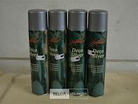 4x 300ml zilver spray - afbeelding 1 van  3
