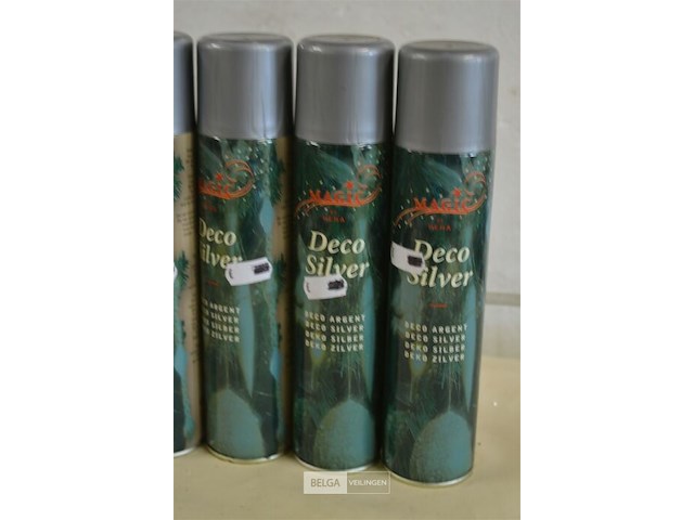 4x 300ml zilver spray - afbeelding 2 van  3
