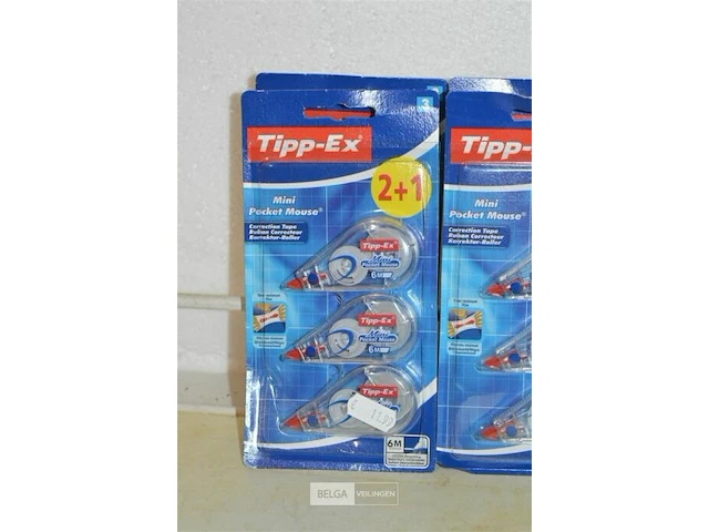 4x 3st tipp-ex roller - afbeelding 2 van  3