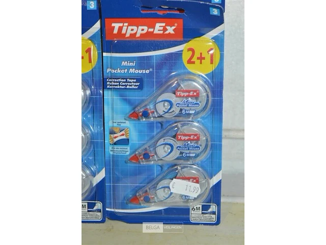 4x 3st tipp-ex roller - afbeelding 3 van  3