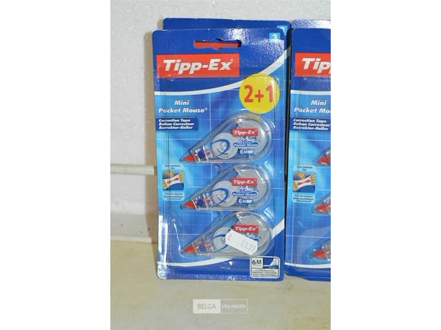 4x 3st tipp-ex roller - afbeelding 2 van  3