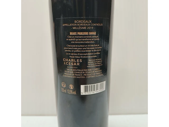 4x 75cl bordeaux parleurs - afbeelding 2 van  2