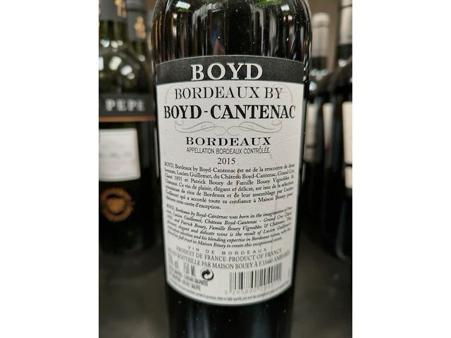 4x 75cl boyd-cantenac - afbeelding 2 van  2