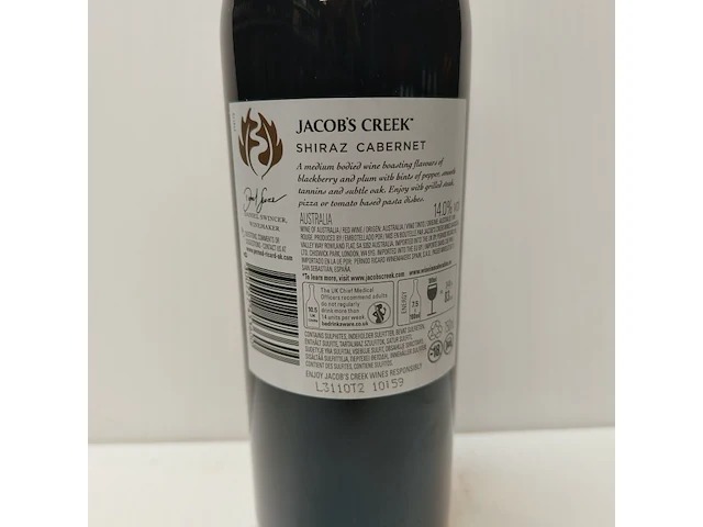 4x 75cl jacob's creek - afbeelding 2 van  2